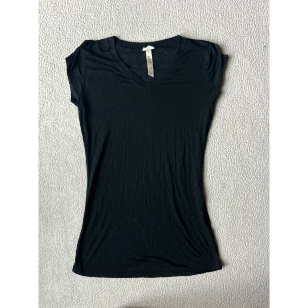 Vintage Y2K Exist Rhinestone Cross Black Biker Tshirt Cotton Blend Womens Medium - Picture 4 of 9